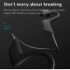 Vg02 Wireless  Headphone, Portable Sport Waterproof Earphone, Bluetooth-compatible Headset Hifi Bone Conduction Bluetooth-compatible 5.1 black