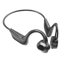 Vg02 Wireless  Headphone, Portable Sport Waterproof Earphone, Bluetooth-compatible Headset Hifi Bone Conduction Bluetooth-compatible 5.1 black