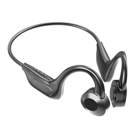 Vg02 Wireless  Headphone, Portable Sport Waterproof Earphone, Bluetooth-compatible Headset Hifi Bone Conduction Bluetooth-compatible 5.1 black