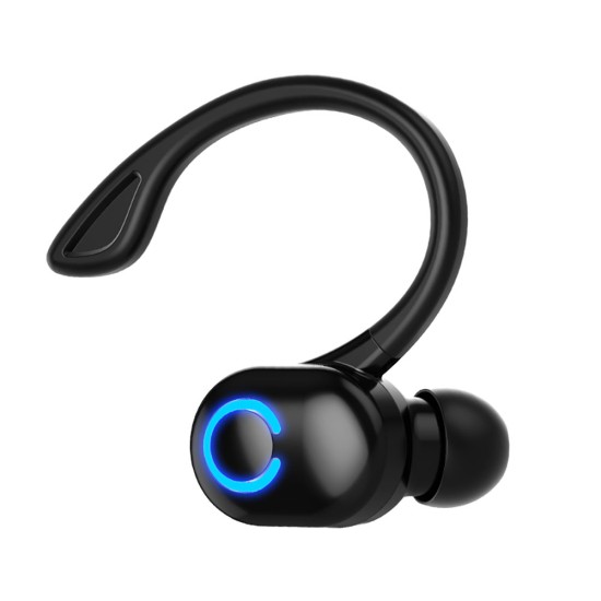 W6 Wireless Bluetooth 5.2 Headset Noise Cancelling Business Headphones In-ear Sports Earbuds Black