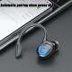 W6 Wireless Bluetooth 5.2 Headset Noise Cancelling Business Headphones In-ear Sports Earbuds White