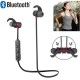 Wireless Bluetooth Earphone Magnetic Headphone Waterproof Sports Stereo Headset black