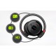 Wireless Bluetooth Headphones FM Radio Sport Music Stereo Earpics Micro SD Card Slot Headset black