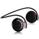 Wireless Bluetooth Headphones FM Radio Sport Music Stereo Earpics Micro SD Card Slot Headset black