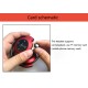 Wireless Bluetooth Headphones FM Radio Sport Music Stereo Earpics Micro SD Card Slot Headset red