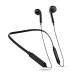 Wireless Headset Bluetooth 5.1 Hanging Neck Sports Headphones Stereo Noise Reduction Earphone Black