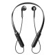 Wireless Headset Bluetooth 5.1 Hanging Neck Sports Headphones Stereo Noise Reduction Earphone Black