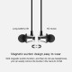 XT11 Magnetic Bluetooth 4.2 Earphone Sport Running Wireless Neckband Headset Headphone with Mic Stereo Music for Android Gold