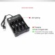 3.7V 18650 Charger Li-ion Battery USB Independent Charging Portable 18350 16340 14500 Battery Charger Two slots