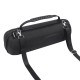 Portable Carrying Case for JBL CHARGE 4 Bluetooth Speaker Case with Shoulder Strap Protective Cover for jbl Charge4 Speaker Black+gray