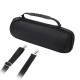 Portable Carrying Case for JBL CHARGE 4 Bluetooth Speaker Case with Shoulder Strap Protective Cover for jbl Charge4 Speaker Black+gray