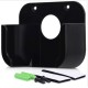 Wall Mount Bracket Holder Case for Apple TV 1/2/3/4 Media Player TV Box black