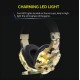 Headset Wired Earphone Gaming Headset USB Luminous Gamer Stereo Headphone Folding Headset gray