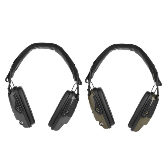 Noise Reduction Earmuff Shooting Headphone Anti-noise Ear Defenders Hearing Protector black