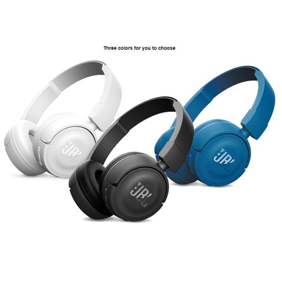 Wireless Bluetooth Headphones On-Ear Headset with Mic Noise Canceling Call & Music Controls  black