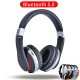 Wireless Headphones Bluetooth Headset Foldable Stereo Gaming Earphones with Microphone Support TF Card for IPad Mobile Phone Gold