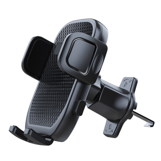 Stable Gravity Car Phone Holder 360 Degree Rotating Air Outlet GPS Mount Stand Grey