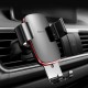 Vehicle Mount Air Outlet Phone Auto-locked Gravity Universal Phone Stand Mount Silver