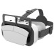 3D VR Glasses All-in-one Game Console Immersive Virtual Reality Glasses Headset for 4.5-7.0 Inch Screen Smartphone White