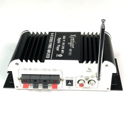 HY-V11 80W Mini Car Motorcycle Boat Power Amplifier HiFi Stereo AMP FM MP3 Audio 2CH