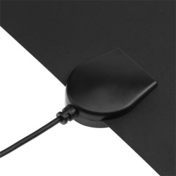 Indoor TV Antenna with Signal Booster Iec Converter Hdtv Receiver Black