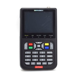 iBRAVEBOX V8 Finer HD DVB-S2 Satellite Finder MPEG-2 MPEG-4 Better Finder Meter black