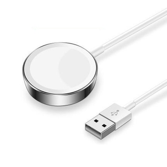 3-in-1 Magnetic Suction Wireless  Charger Usb Male Input Interface For Iwatch Iphone Single wire metal