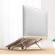 Computer Brackets Aluminum Alloy Foldable Height Adjustable Laptop Stand Silver