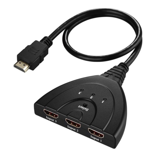 Hdmi-compatible  Switch 3-in-1 In Out Connector 4k*2k Intelligent Manual Control Switch 4K*2K models