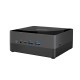 KB2 Mini PC Computer Host Square Windows/10 Linux  Black