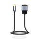 Type-c To Vga Conversion Cable Usb3.1 Usb C To Vga Adapter Line Dark Grey