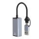 USB C USB A To Ethernet Adapter 100 Mbps High-speed Type C To Rj45 Mobile Phone Converter HC-72S