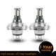 1 Pair Aluminum Car Led High-brightness Fog Lamp Headlights Waterproof Fog Lights H4