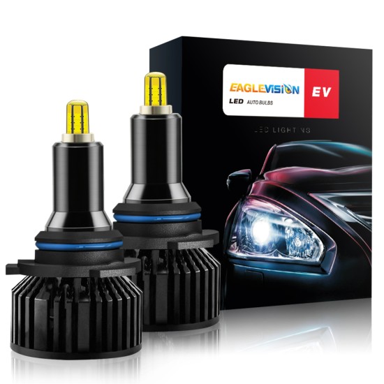 1 Pair Aluminum V8 Led Car Headlights Led Headlights Bulbs Car High Power Headlight 9006