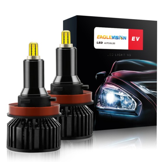 1 Pair Aluminum V8 Led Car Headlights Led Headlights Bulbs Car High Power Headlight H11