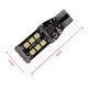 1 Pair Car Turn Signal Led Reversing Light T15 2835 15smd Decoding Constant Current High-brightness Lamp white light