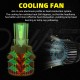 1 Pair Of Car  Led  Headlight Bulbs Ip68 Waterproof High-brightness High Power Good Heat Dissipation Quick Installation Car Led Lamp F4 H10