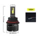 1 Pair Of Car  Led  Headlight Bulbs Ip68 Waterproof High-brightness High Power Good Heat Dissipation Quick Installation Car Led Lamp F4 9004/HB1