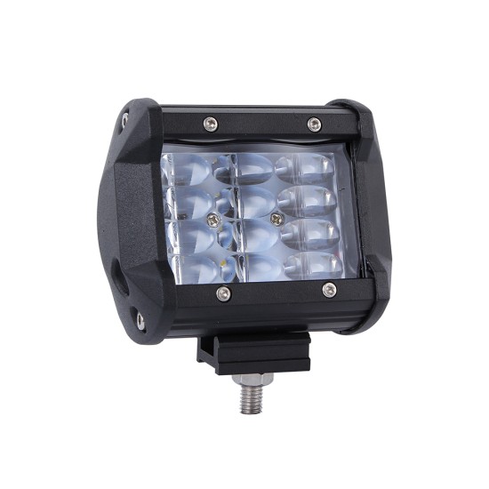 108W 4 Rows LED Work Light Bar for Offroad Off-road Truck  6000K white_1pc