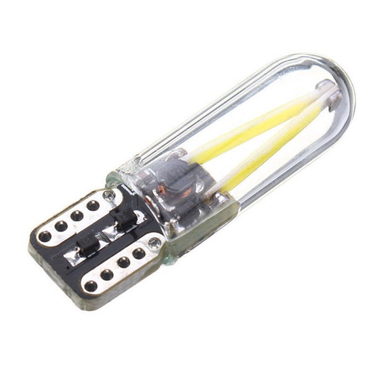 10pcs/Set T10 Car LED 12V Canbus Lights 168 194 W5W No Error Filament COB 3W White Light