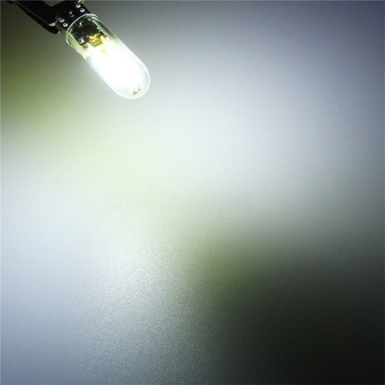 10pcs/Set T10 Car LED 12V Canbus Lights 168 194 W5W No Error Filament COB 3W White Light