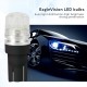 10pcs/set T10 LED Light Bulbs High Power Prismatic Lens Decoding Lamp Deep blue light