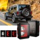 2PCS For JEEP Wrangler JK 07-17 Car LED Reverse Brake Taillights Assembly US Plug As shown