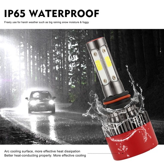 2PCS H4 H7 H11 9005/9006 LED Headlight Bulb 280W 28000LM DOB Headlight Lamp