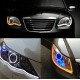 2PCS LED strip car Running light Angel Eyes LED Tube Strip Daytime Running Lights Flexible LED 30CM