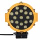 2pcs 7 Inch 51w Aluminum Alloy Led  Work  Light Bar Multifunctional High Power Super Bright Modified Off-road Spotlight Fog Lamp yellow