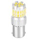 2pcs Fast Heat Disspation Aluminum LED Bulb for Drviaion 1156/1157Canbus Light Red light_1156 ba15s p21w