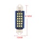 2pcs LED Bulb Car IRL 2016 SMD Canbus Error Free Auto Interior Doom Lamp Reading Light 12V 24V 41MM-10MM