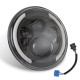 7 INCH 200W LED Headlights 6000K+3000K Halo Angle Eye For Jeep Wrangler CJ JK LJ 97-17