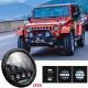 7 INCH 280W LED Headlights 6000K 28000LM Halo Angle Eye For Jeep Wrangler CJ JK LJ 97-17 6000K White